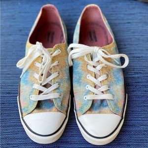 Missoni x Converse Collaboration Chuck Taylor Sneakers.  Light signs of wear.